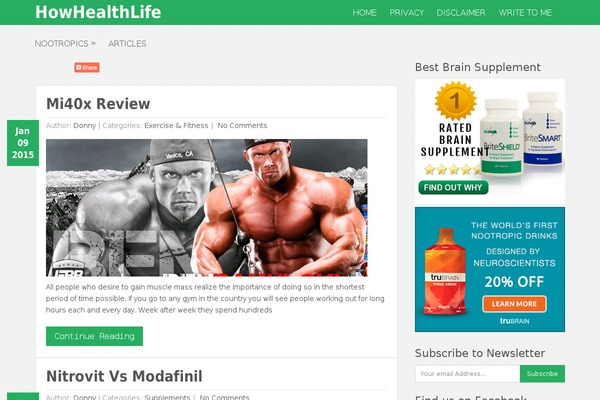 Nominal theme site design template sample