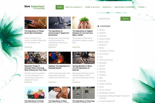 Site using Simple Social Sharing plugin