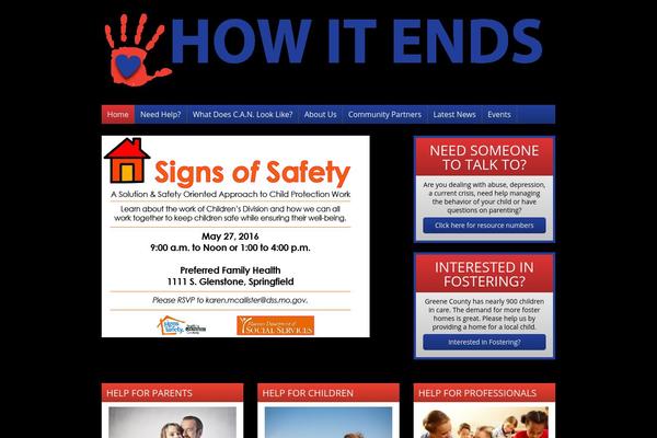 Foundation theme site design template sample