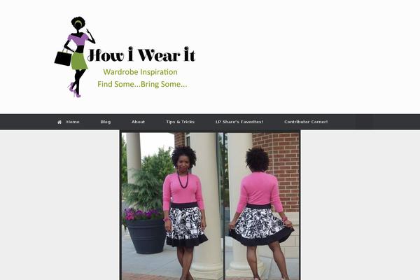 Vantage theme site design template sample