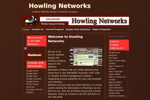 Weaver II theme site design template sample