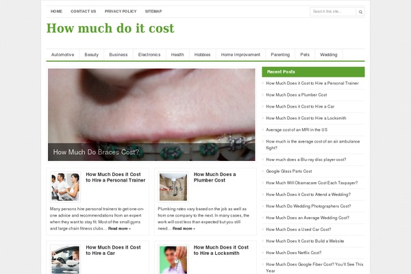 Channelpro theme site design template sample