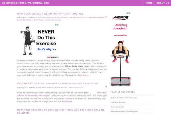 Alexis theme site design template sample