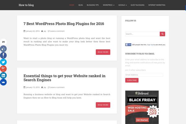 Cocoon-master theme site design template sample