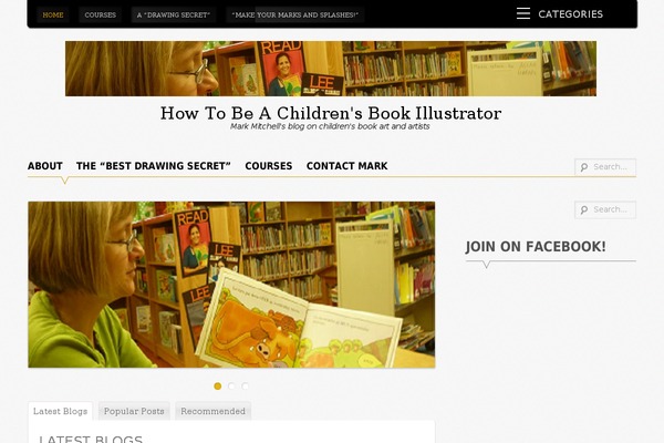 howtobeachildrensbookillustrator.com site used Supernova-pro