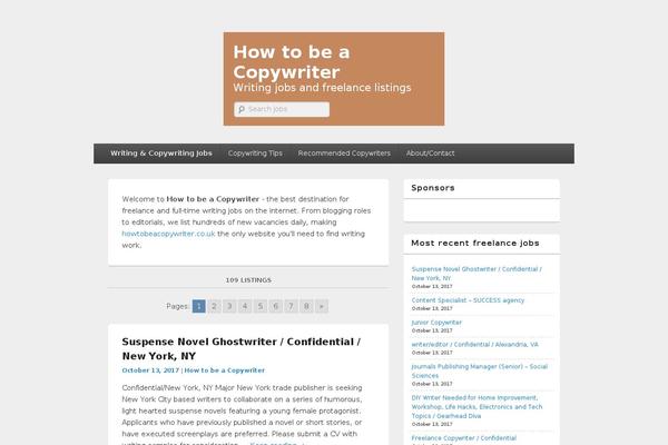 Site using WP-Paginate plugin