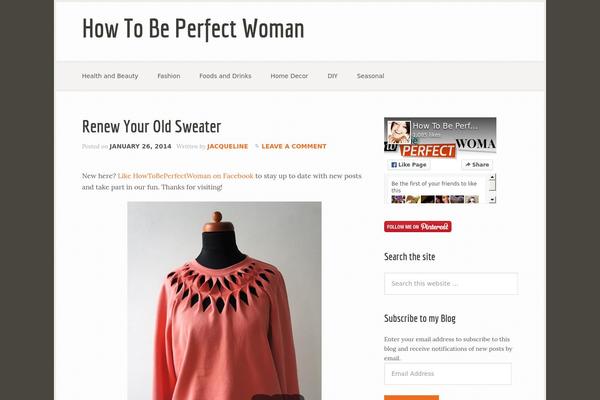 howtobeperfectwoman.com site used Focus Pro