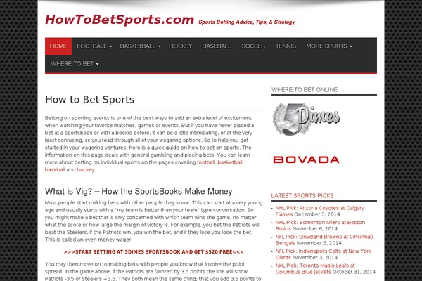 Jarida theme site design template sample