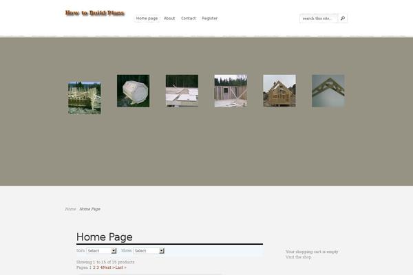 eStore theme site design template sample