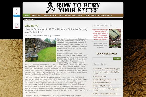 NatureFox theme site design template sample