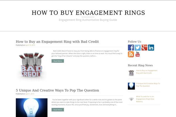 Pure & Simple theme site design template sample