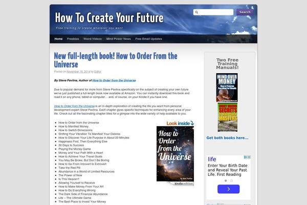 Third Style theme site design template sample