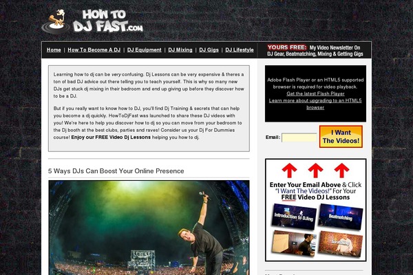 Site using WP Biographia plugin