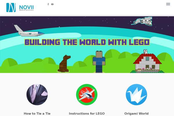 Customizr Pro theme site design template sample