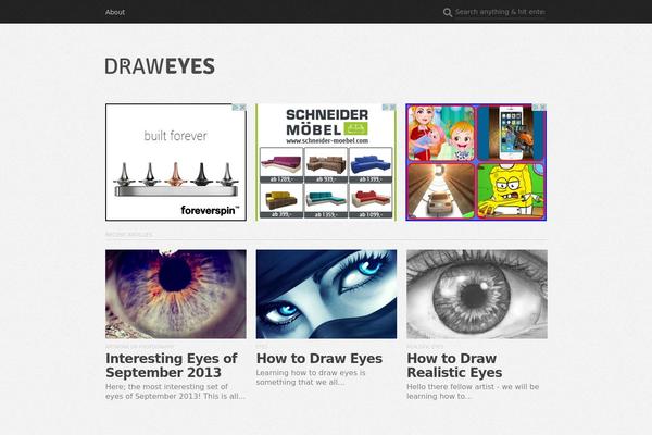 howtodraweyes.com site used Svelte-free