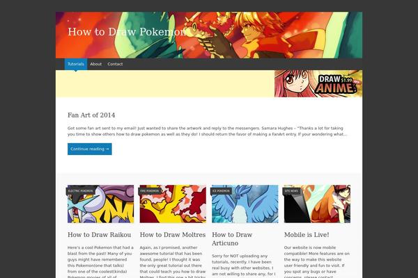 Expound theme site design template sample