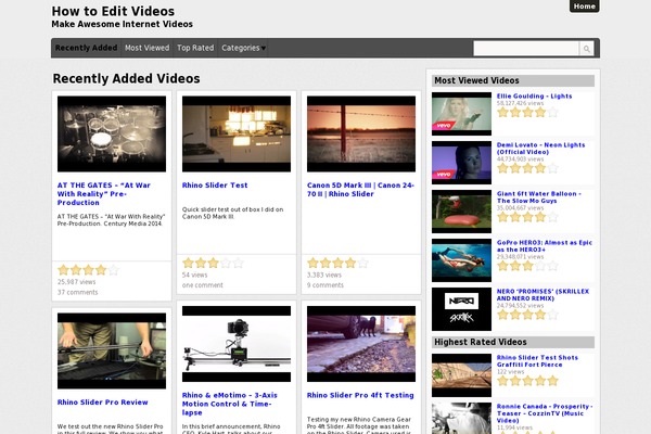 Covertvideopress theme site design template sample