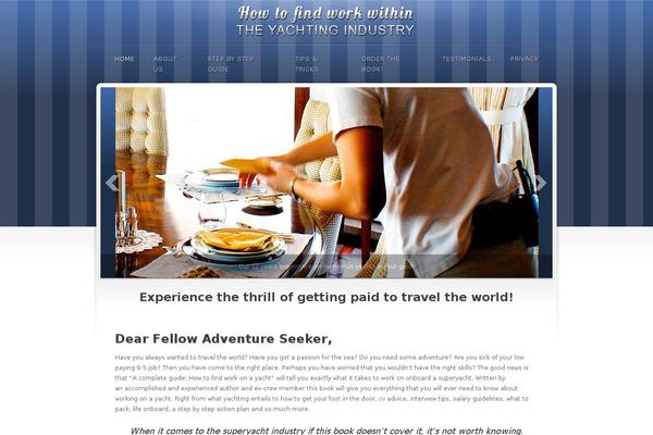 Arcadia theme site design template sample