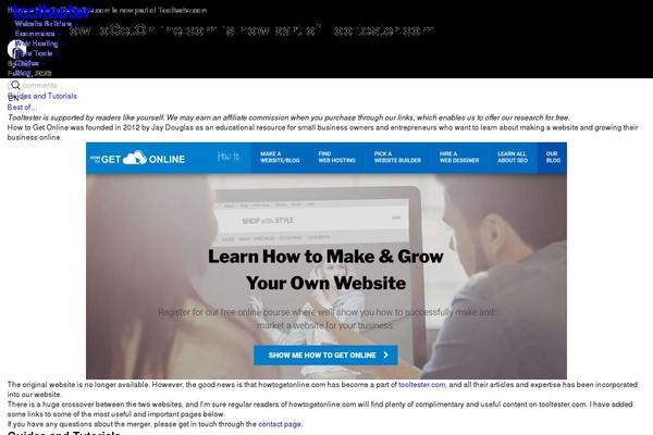 Site using Easy Table of Contents plugin