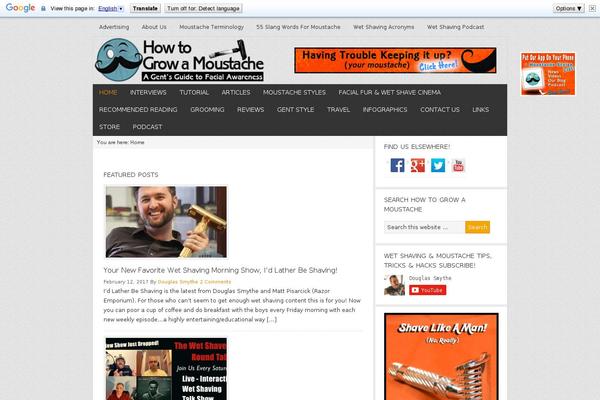 News theme site design template sample