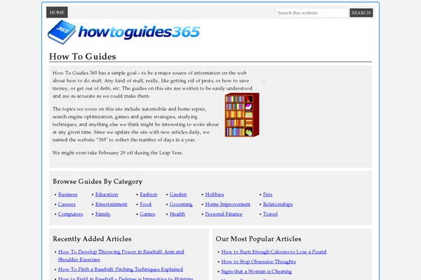 Prose theme site design template sample