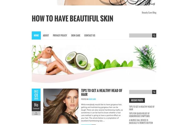 howtohavebeautifulskin.org site used BoldR Lite