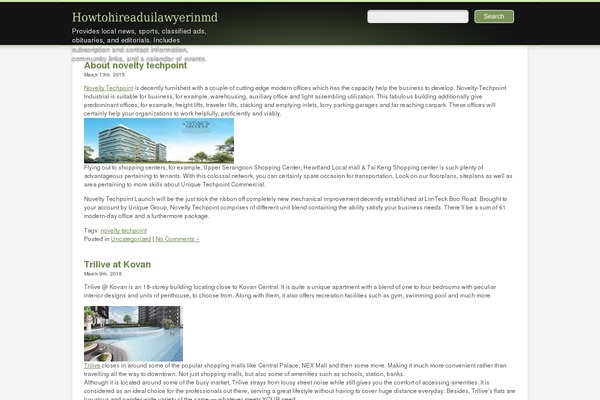 RenownedMint theme site design template sample
