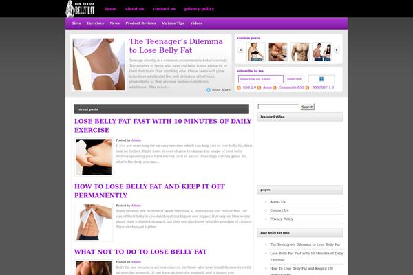 WhosWho theme site design template sample