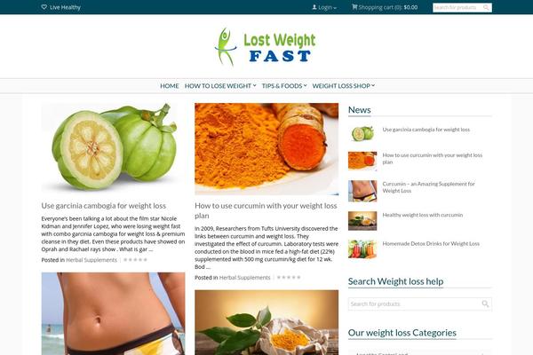 GoodStore theme site design template sample