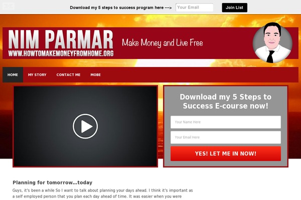 howtomakemoneyfromhome.org site used Your-theme