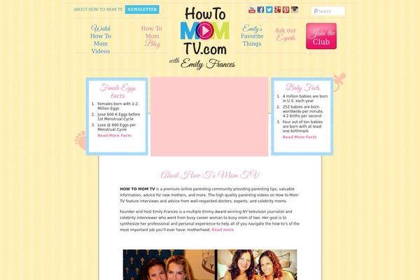 Site using 3D Tag Cloud plugin