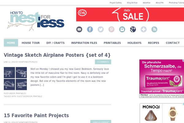 Restored316-glam theme site design template sample