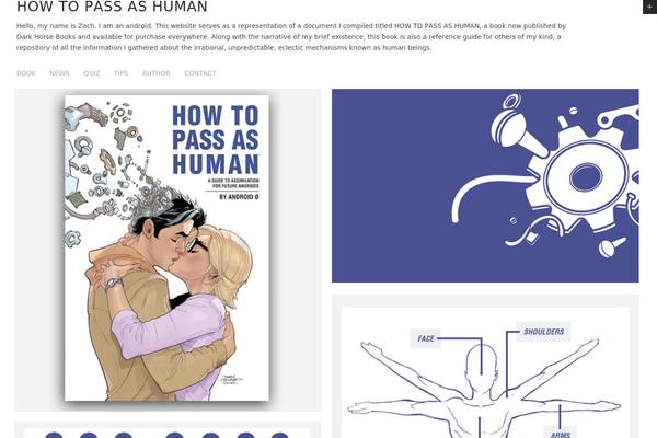 Spaces theme site design template sample