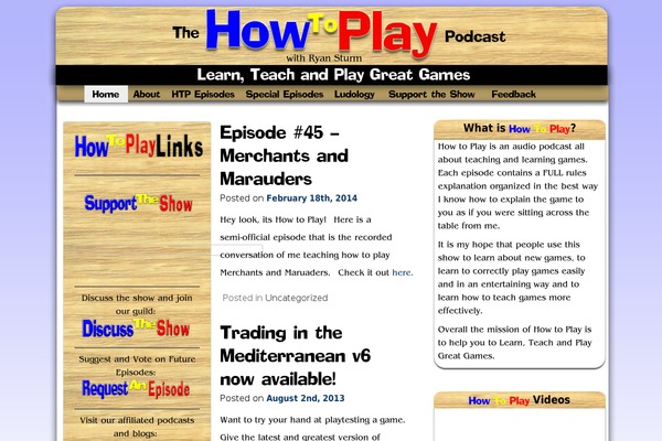 Site using Podlove Podcast Publisher plugin