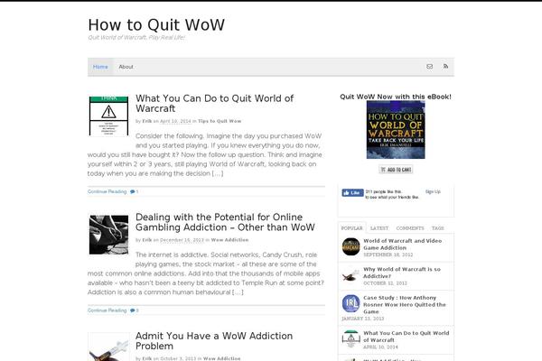 Site using WP MashSocial Wigdet Lite plugin