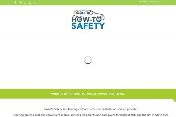 Avada theme site design template sample