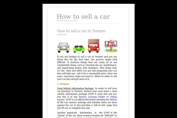Clear theme site design template sample