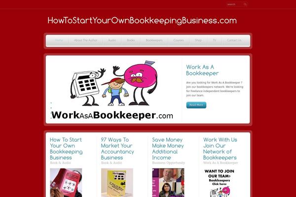 howtostartyourownbookkeepingbusiness.com site used Rt Theme 14