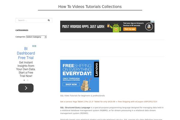 InStyle theme site design template sample