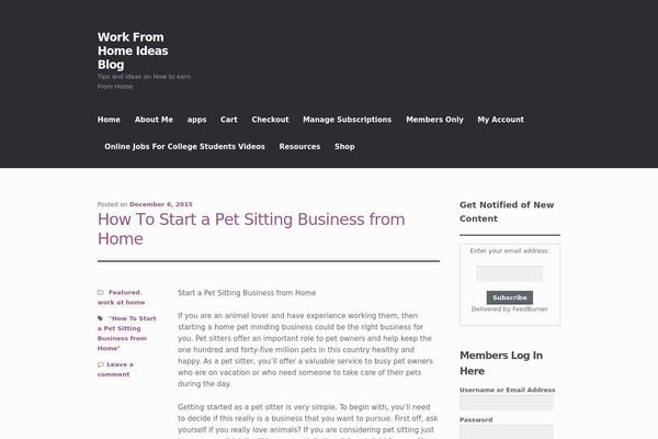 Storefront theme site design template sample