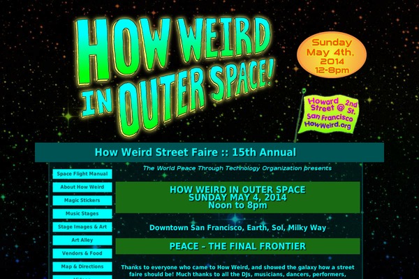 howweird.org site used Vanilia