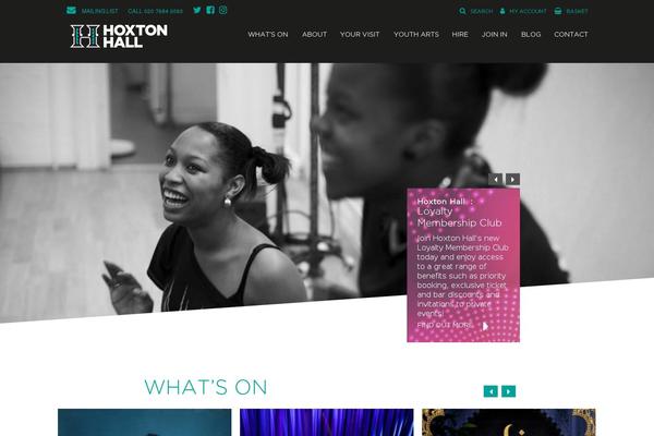 hoxtonhall.co.uk site used Hoxtonhall