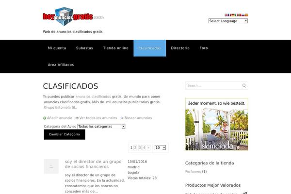 Omega theme site design template sample