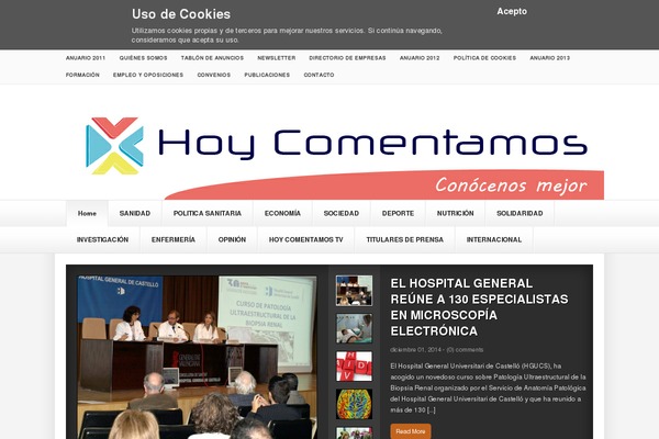 Broadcast theme site design template sample