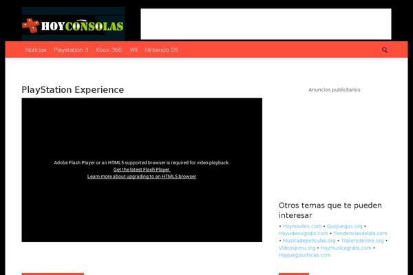 hoyconsolas.com site used Coquito