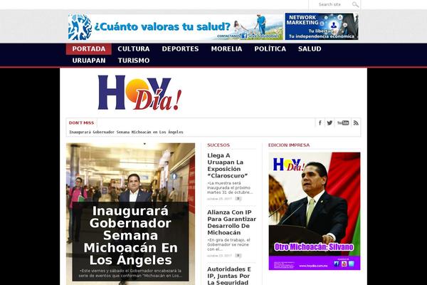 Max Mag theme site design template sample