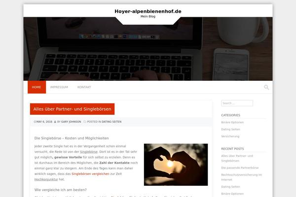 Premier theme site design template sample