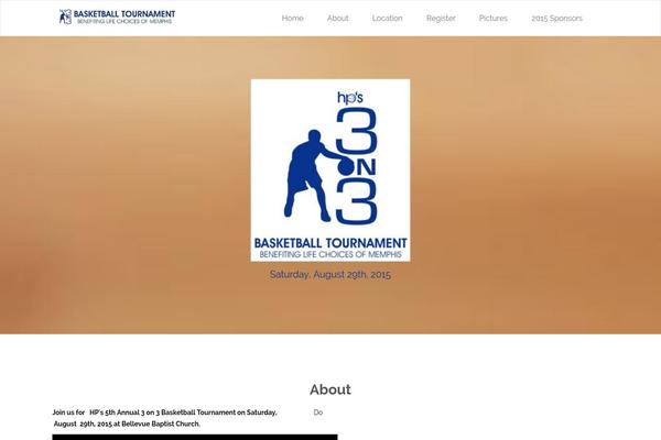 Starter theme site design template sample