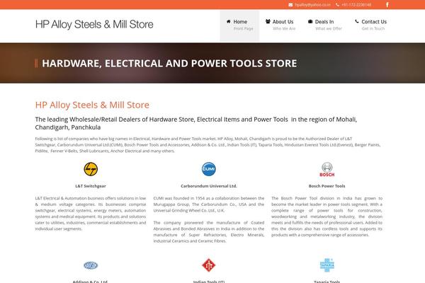 King Power v1.00 theme site design template sample