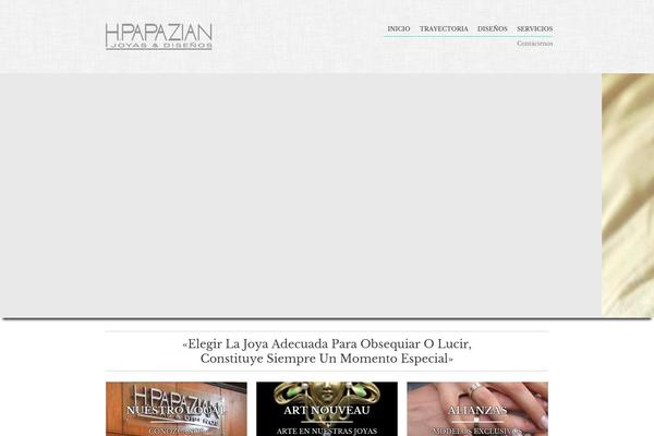 The Retailer Child theme site design template sample